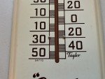 Deers Leap Beer Metal Thermometer - "Good Honest Beer