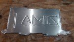 ZIMA Vintage Metal Thermometer Bar Sign