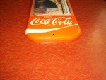 Coca Cola Victorian Lady Tin Thermometer 1981