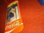 Coca Cola Victorian Lady Tin Thermometer 1981
