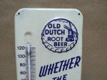 Old Dutch Root Beer Vintage Thermometer 1950s