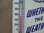 Old Dutch Root Beer Vintage Thermometer 1950s
