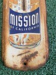 Vintage Mission King Size Orange Soda Thermometer