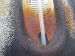Coca-Cola Vintage Metal Sign Thermometer 29