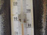 Coca-Cola Vintage Metal Sign Thermometer 29
