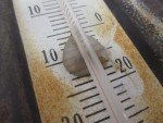 Coca-Cola Vintage Metal Sign Thermometer 29