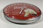 Coca-Cola Jumbo Dial Thermometer 12" Metal Sign