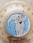 Frostie Root Beer Vintage Advertising Thermometer