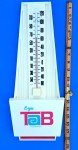 1969 Vintage TAB COLA Advertising Thermometer - Rare