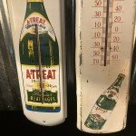 Vintage A-Treat Soda Advertising Thermometers Set