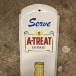 Vintage A-Treat Soda Advertising Thermometers Set