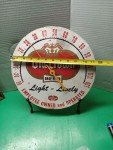 Old Crown Beer Ale Metal Thermometer Inner Piece