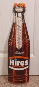 Vintage Hires Root Beer Thermometer Sign