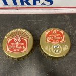 Vintage Old Dutch Beer Thermometer and Calendar Sign