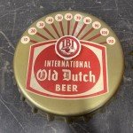 Vintage Old Dutch Beer Thermometer and Calendar Sign