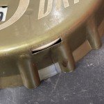 Vintage Old Dutch Beer Thermometer and Calendar Sign