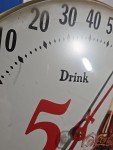 Coca Cola Vintage 12" Round Advertising Thermometer