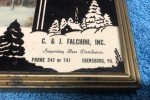 Ebensburg PA Beer Distributor Vintage Thermometer 1954