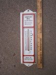 1950s Empire Agricultural Metal Wall Thermometer