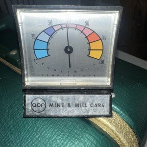 1960s Honeywell Thermometer - American Car Foundry