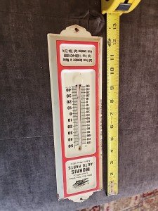 Auburn Maine Vintage Auto Gas Oil Thermometer