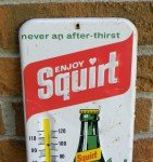 1971 Squirt Soda Advertising Thermometer - After-Thirst