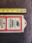 Auburn Maine Vintage Auto Gas Oil Thermometer