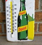 1971 Squirt Soda Advertising Thermometer - After-Thirst