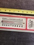Auburn Maine Vintage Auto Gas Oil Thermometer