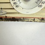Ortlieb's 60s Beer Metal Sign with Thermometer