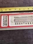 Auburn Maine Vintage Auto Gas Oil Thermometer