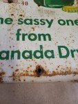 Antique Advertising Thermometer - Canada Dry Soda