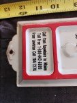 Auburn Maine Vintage Auto Gas Oil Thermometer