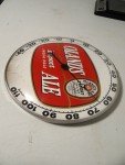1950s Olands Pale Ale Beer Thermometer Sign