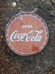 Retro 50's Coca-Cola Thermometer Shell Design