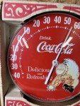 Coca-Cola 1984 Vintage Jumbo Dial Thermometer