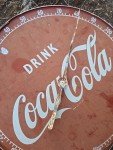 Retro 50's Coca-Cola Thermometer Shell Design