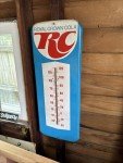 1950s Royal Crown Cola Tin Thermometer