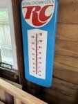1950s Royal Crown Cola Tin Thermometer