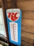 1950s Royal Crown Cola Tin Thermometer