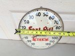 Fort Pitt Beer Vintage Round Advertising Thermometer