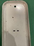 Gillespie Auto Chevy Bowtie Vintage Thermometer Sign