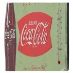 Vintage Coca-Cola 14" Metal Thermometer Sign