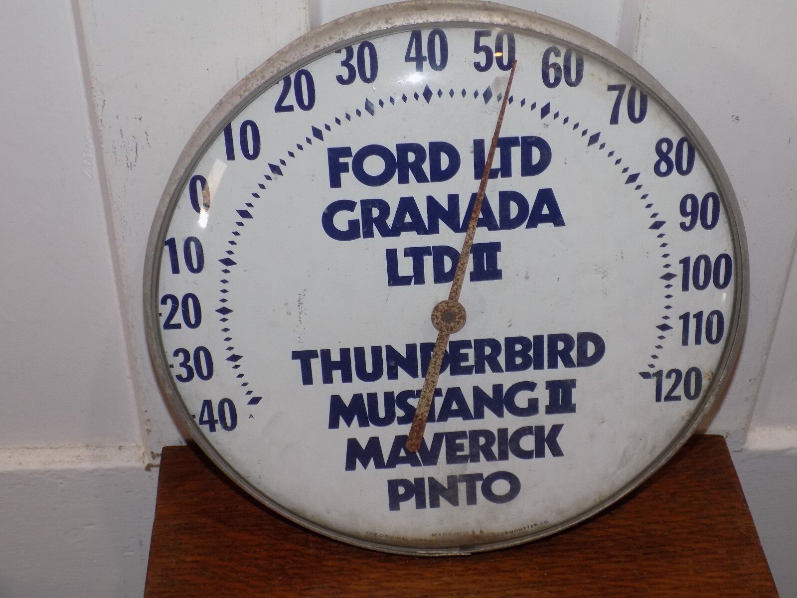 Ford Vintage Thermometer – Mustang, Thunderbird, Pinto