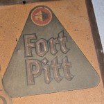 Fort Pitt Beer 1950s Embossed Advertising Thermometer