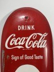 1950s Coca-Cola Metal Cigar Thermometer Vintage
