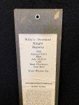Willy's Knight Vintage Automobiles Advertising Thermometer