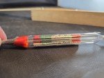 BrewMaster Beer Thermometer in Wooden Box