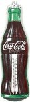 Vintage Coca-Cola Tin Thermometer - 17" Tall
