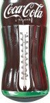 Vintage Coca-Cola Tin Thermometer - 17" Tall